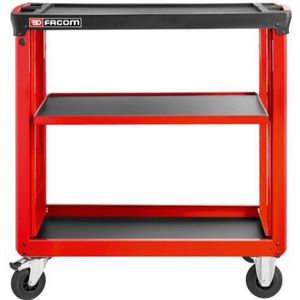 Facom Roll Werkplaatswagen 3 Planken M4 Rood - ROLL.UC3SM4 - ROLL.UC3SM4