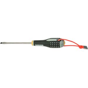 Bahco Schroevendraaier ERGO™ | met Dyneema koord | driecomponentengreep | gleuf | 1.6 mm x 8 mm x 175 mm - TAHBE-8257