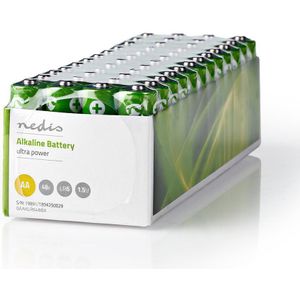 Nedis Alkaline-Batterij AA | 1.5 V DC | 48 stuks | 1 stuks - BAAKLR648BX - BAAKLR648BX