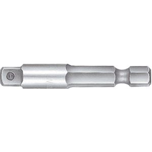 Wiha 724038050 Gereedschapschacht Binnenvierkant, binnenzeskant 1/4" E6,3 3/8" - 04362