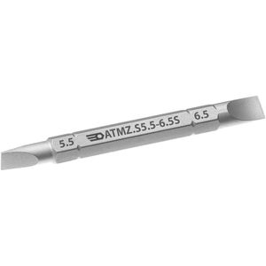 Facom Omkeerbaar Kort Bled | 1/4" | Voor Sleufschroeven 5,5 en 6,5 mm - ATMZ.S5.5-6.5S