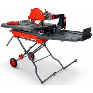 Rubi DT-250 MAX tegelzaagmachine | inklapbaar kruiwagenmodel | 90 cm | 2,4 pk - 58909