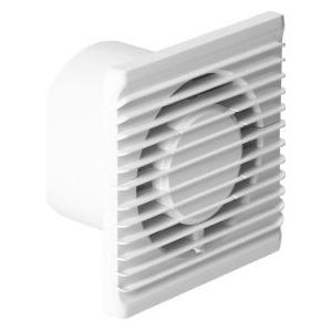 Orno - Toilet Ventilator - Wit - ABS - 125mm