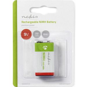 Nedis Oplaadbare NiMH-Batterij E-Block | 8.4 V DC | 250 mAh | 1 stuks - BANM9HF91B BANM9HF91B