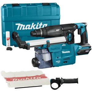 Makita HR008GZ03 Accu Combihamer | 40 V Max | Excl. accu's en lader | met stofafzuiging | In kunststof koffer - HR008GZ03