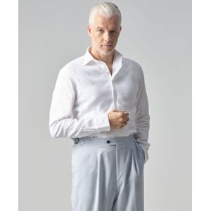 Dutch Dandies Arno Kantelberg Linnen Heren Overhemd Lange Mouw