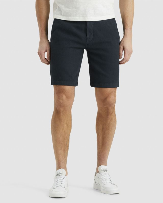 Cast Iron - CSH2505650/5287 - Korte Broek - Blauw - Katoen/Linnen