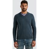 Cast Iron - Trui - Blauw - V-hals - Lange Mouw