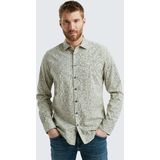 Pme Legend - Casual Shirt - Beige - Lange Mouwen - Katoen