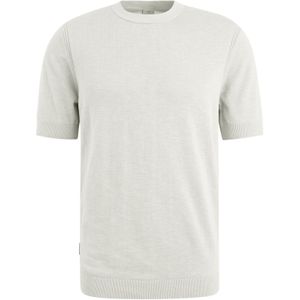 Cast Iron - T-shirt - Wit - Gebreid - 100% Katoen