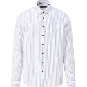 Bugatti clothing Casual Heren Overhemd Bruin