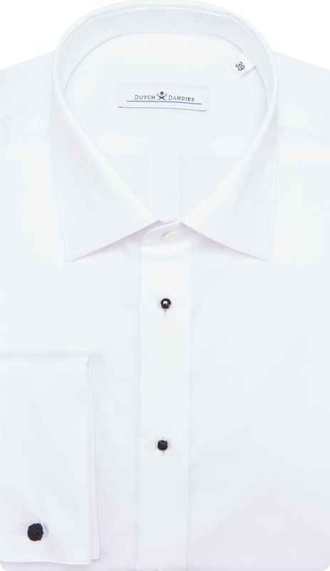 Dutch Dandies Smoking overhemd met lange mouwen