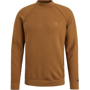 Cast Iron - Coltrui - Bruin - Ronde Hals - Lange Mouw