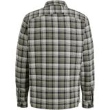 Cast Iron - Casual Overhemd - Grijs Geruit - Lange Mouw