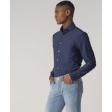 Dutch Dandies Windsor solid overhemd met lange mouwen