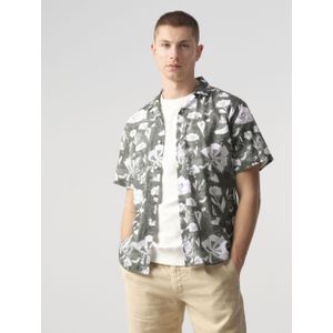 J.C. RAGS Elvis Floral Casual Heren Overhemd KM