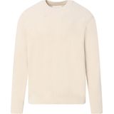 NN07 Trui ronde haLange mouw Beige