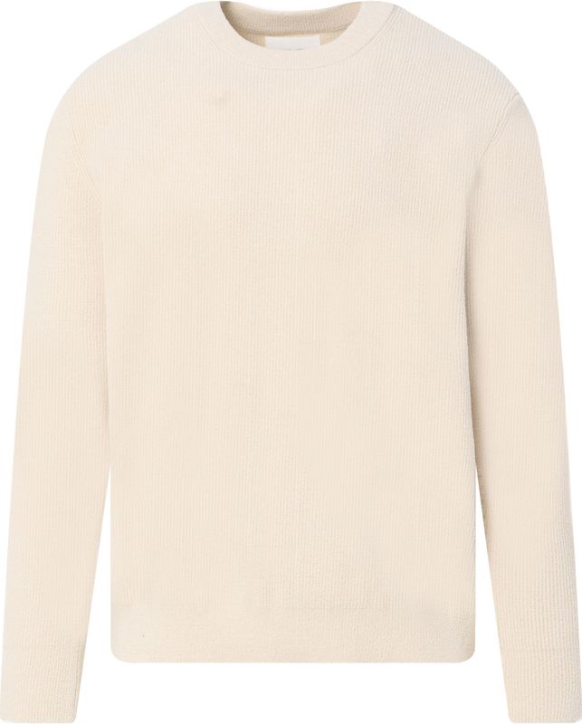 NN07 Trui ronde haLange mouw Beige