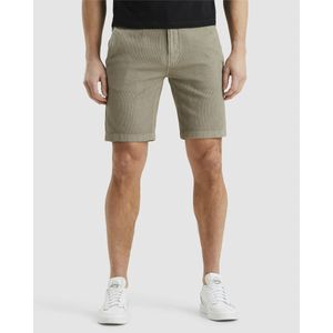 Cast Iron - Heren Chino Shorts - Grijs - Linnen