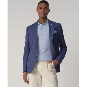 Dutch Dandies - Sorrento - Colbert - Blauw - 100% Linnen