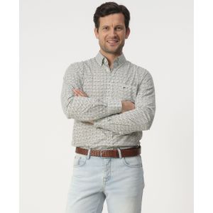 Campbell Casual Heren Overhemd Lange mouw