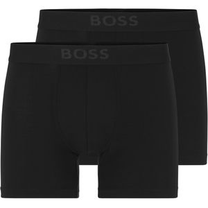 HUGO BOSS Ultrasoft boxer briefs (2-pack) - heren boxers normale lengte modal - zwart - Maat: S