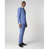 Dutch Dandies - Mix&Match Pantalon Portofino DD332 - Blauw - Modern Fit
