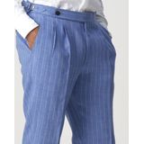 Dutch Dandies - Mix&Match Pantalon Portofino DD332 - Blauw - Modern Fit