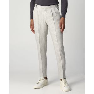 Dutch Dandies - Pistoia - Pantalon - Lichtgrijs - Slim Fit