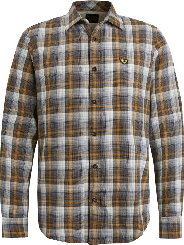Pme Legend - Long Sleeve Shirt - Katoen - Yarndyed