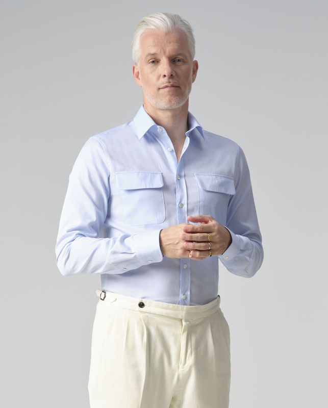 Dutch Dandies Arno kantelberg brian overhemd met lange mouwen