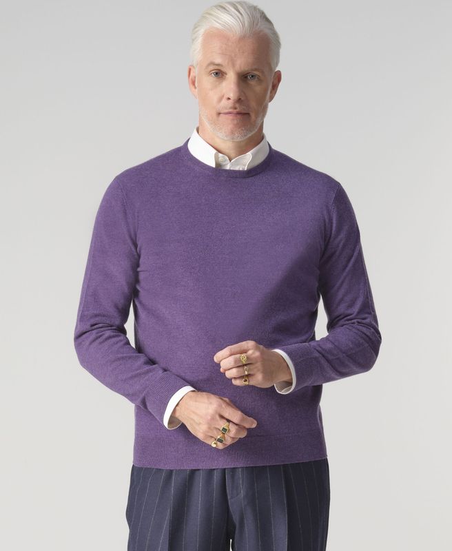 Dutch Dandies - Arno - Trui - Grape Jam - Ronde Hals