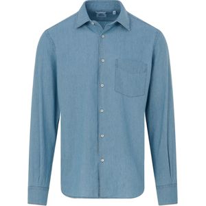 Aspesi Casual Heren Overhemd Blauw