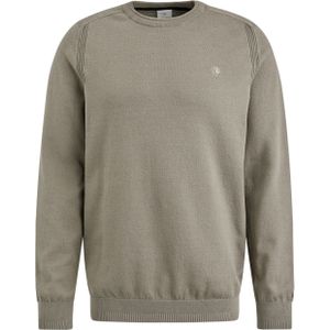 Cast Iron - Trui - Grijs - Ronde Hals - Lange Mouw