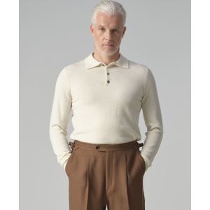 Dutch Dandies Arno kantelberg polo met lange mouwen