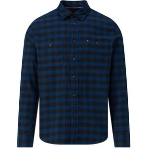 Tommy Hilfiger - BUFFALO - Vrijetijdsoverhemd - Geruit - Regular Fit - Puur Katoen