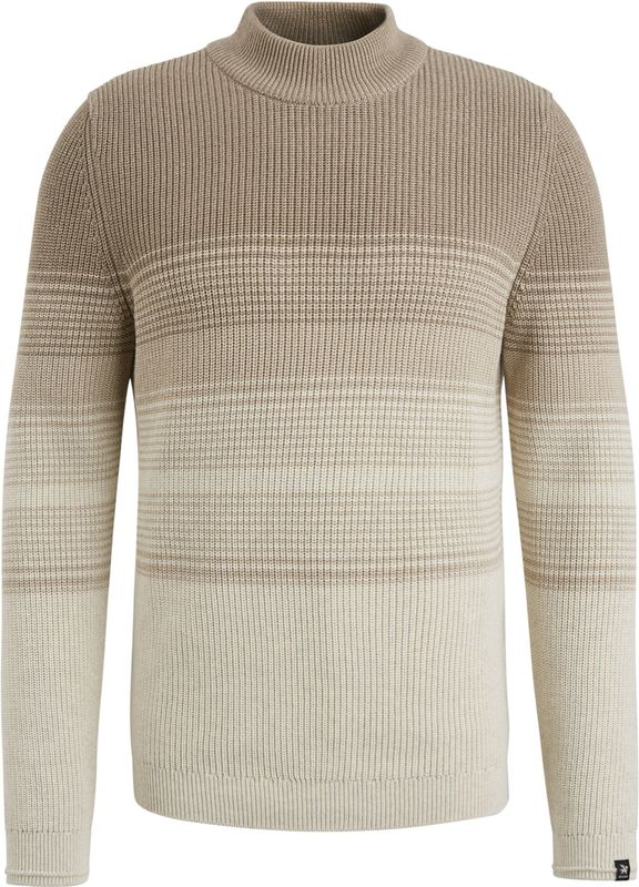 Vanguard - Trui Knitted Streep - Sweater - Beige - Katoen