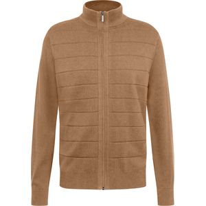 Bugatti - Cardigan - Bruin - Hoogwaardige Materialen