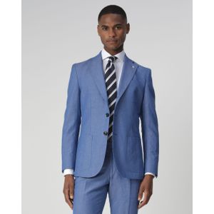 Dutch Dandies - Daryll - Colbert - Blauw - Katoen en Linnen