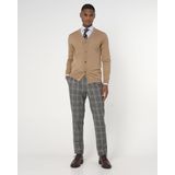 Dutch Dandies - Hemsworth - Vest - Gemêleerd Sandkleur - 100% Merinowol