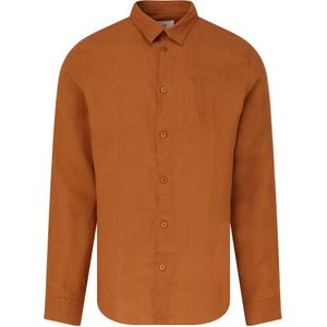 NN07 - Enzo - Overhemd - Oranje - Lange Mouw