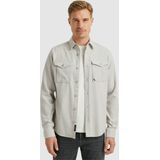 Vanguard - Casual Overhemd - Grijs - Lange Mouw
