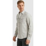 Vanguard - Casual Overhemd - Grijs - Lange Mouw