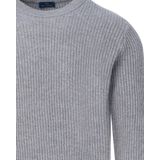 Paul & Shark - Ronde Hals - Trui - Grijs - Fijngebreid