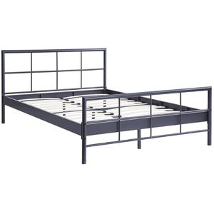 Metalen bed Davy 140x200cm - Grijs