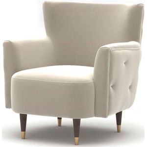 Atelier Del Sofa Wing Chair in houten frame met 100% fluwelen stof