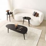 Moderne Antraciet Salontafel | Houten Mode | 100% Grenen en Beukenhout