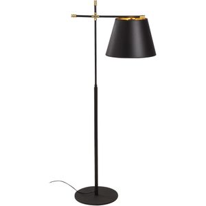 Noor vloerlamp | metalen frame | katoenen kap