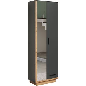 Kledingkast Synnax | 65 x 40 x 198 cm | Anthracite Oak