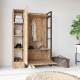 Locelso vestiaire | % Melamine Gecoat | Metalen Frame